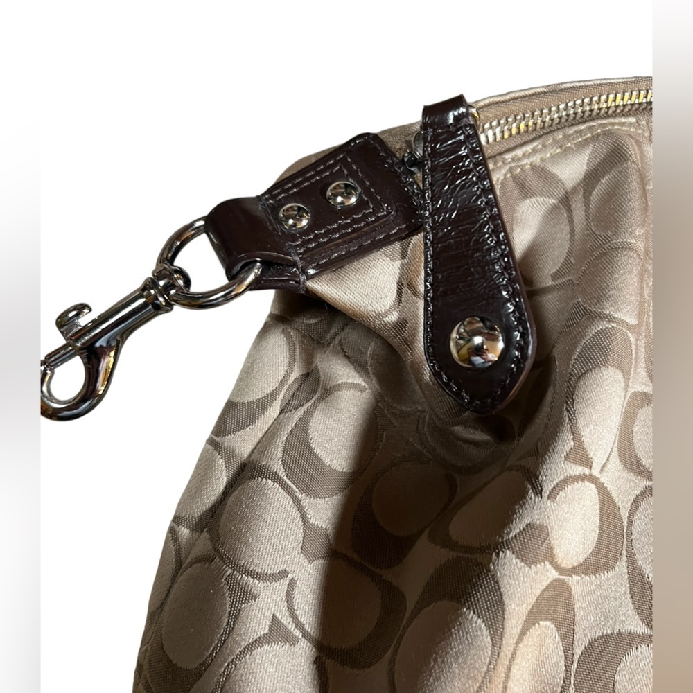 Coach Signature Ashley Large Satchel Shoulder Bag - Picture 5 of 13